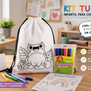 Kit Tula infantil para colorear