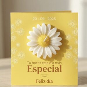 Postal Flores que iluminan.